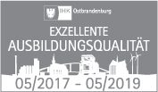 IHK Ostbrandenburg Zertifikat Ausbildung 2017-2019